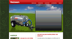 Desktop Screenshot of holsan.com